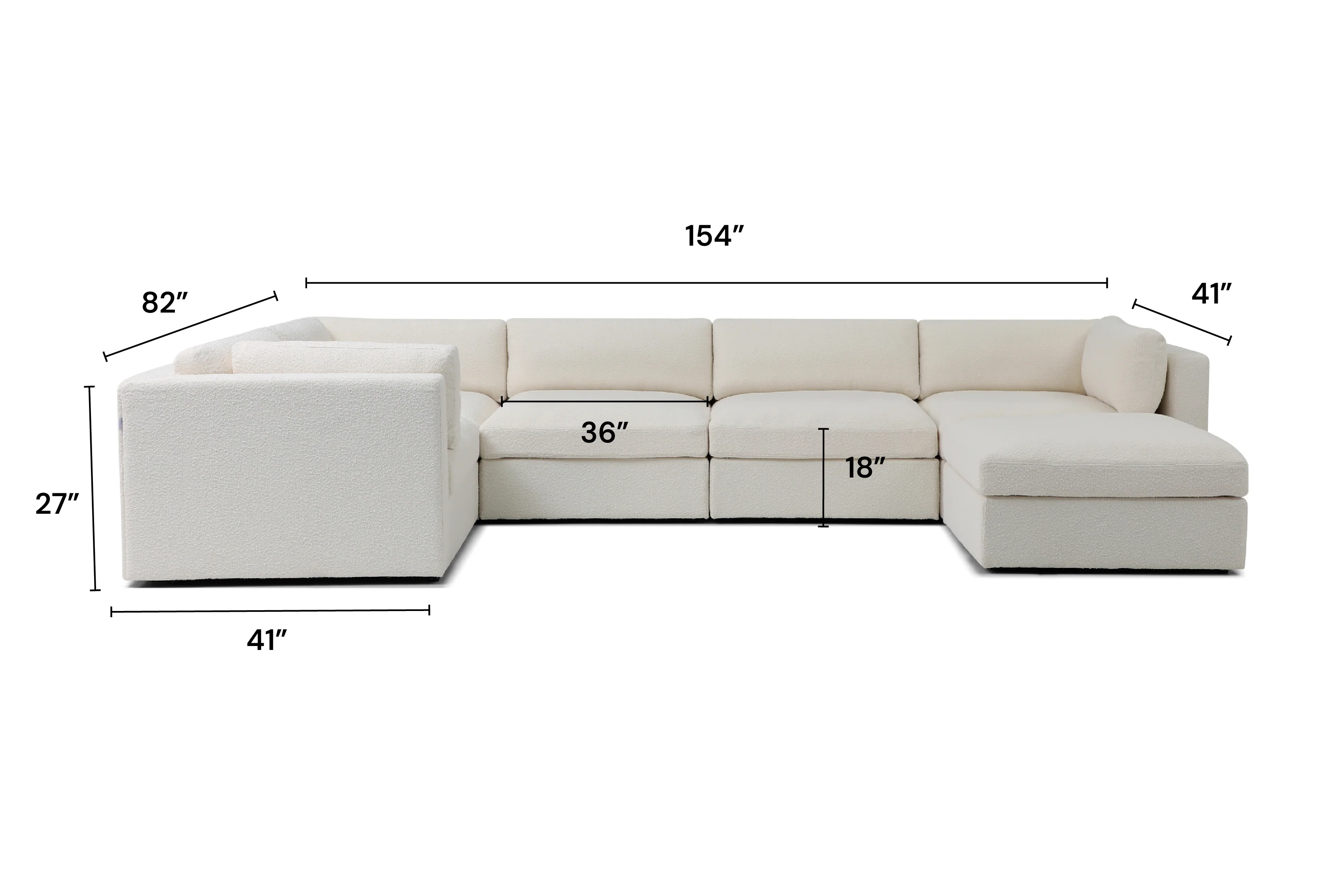 Bella Grand Corner + Storage Ottoman - Image 36