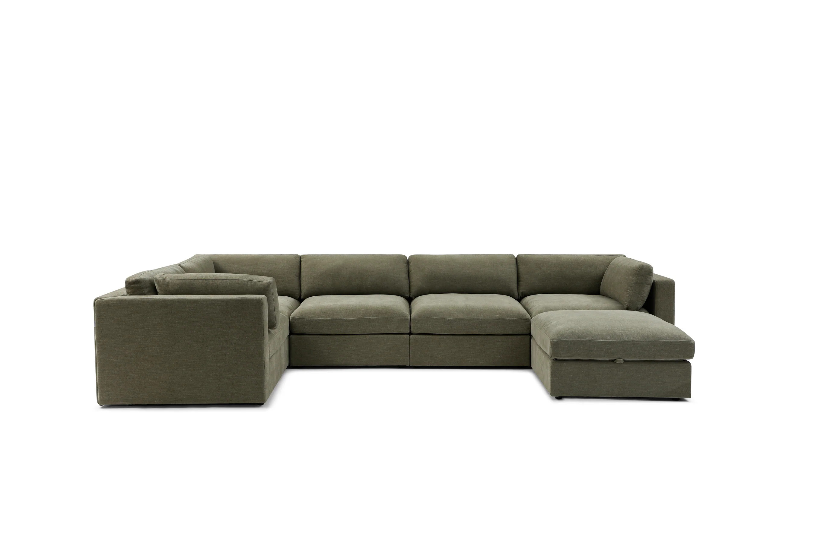 Bella Grand Corner + Storage Ottoman - Image 4