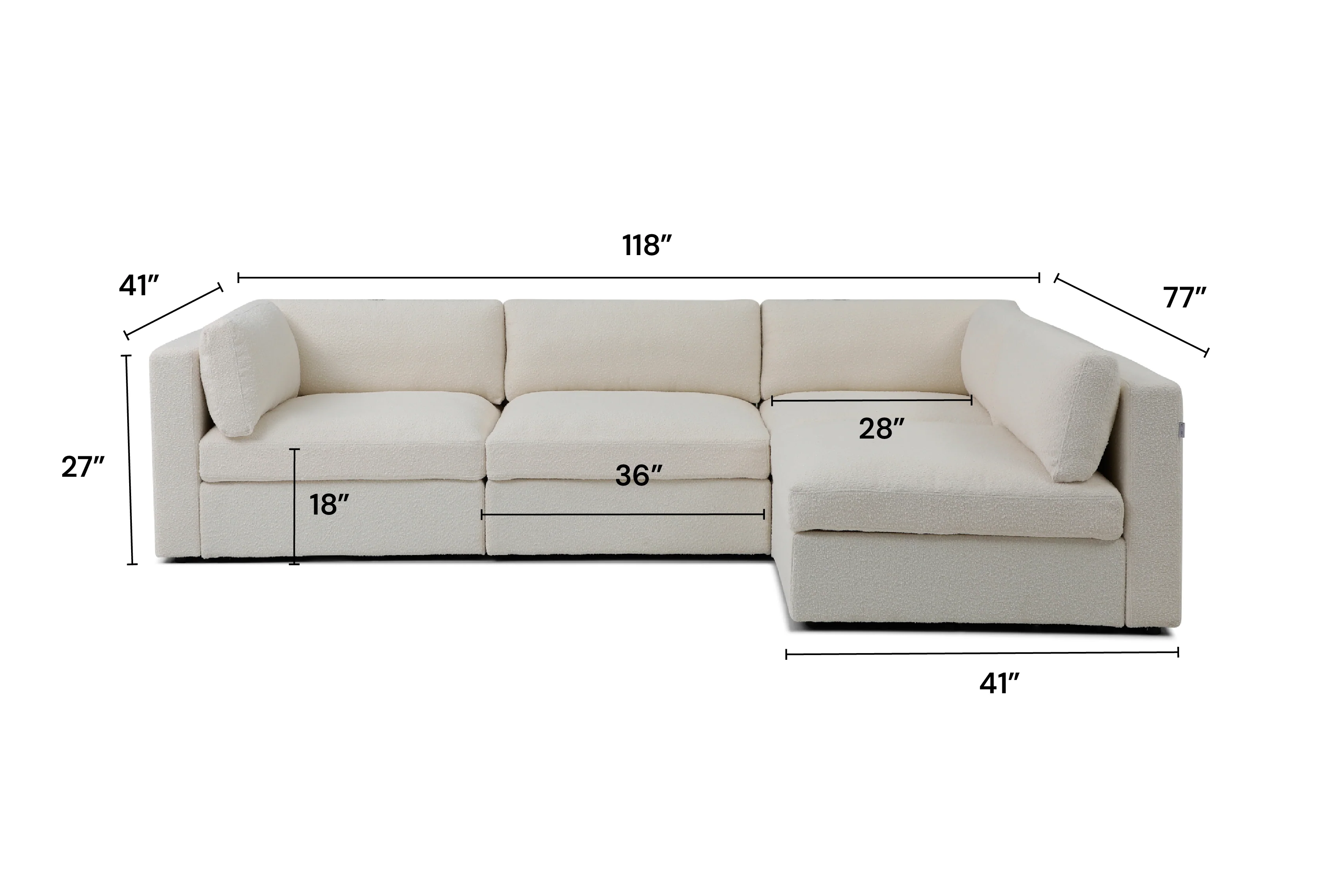 Bella Pillow L-Shape - Image 24