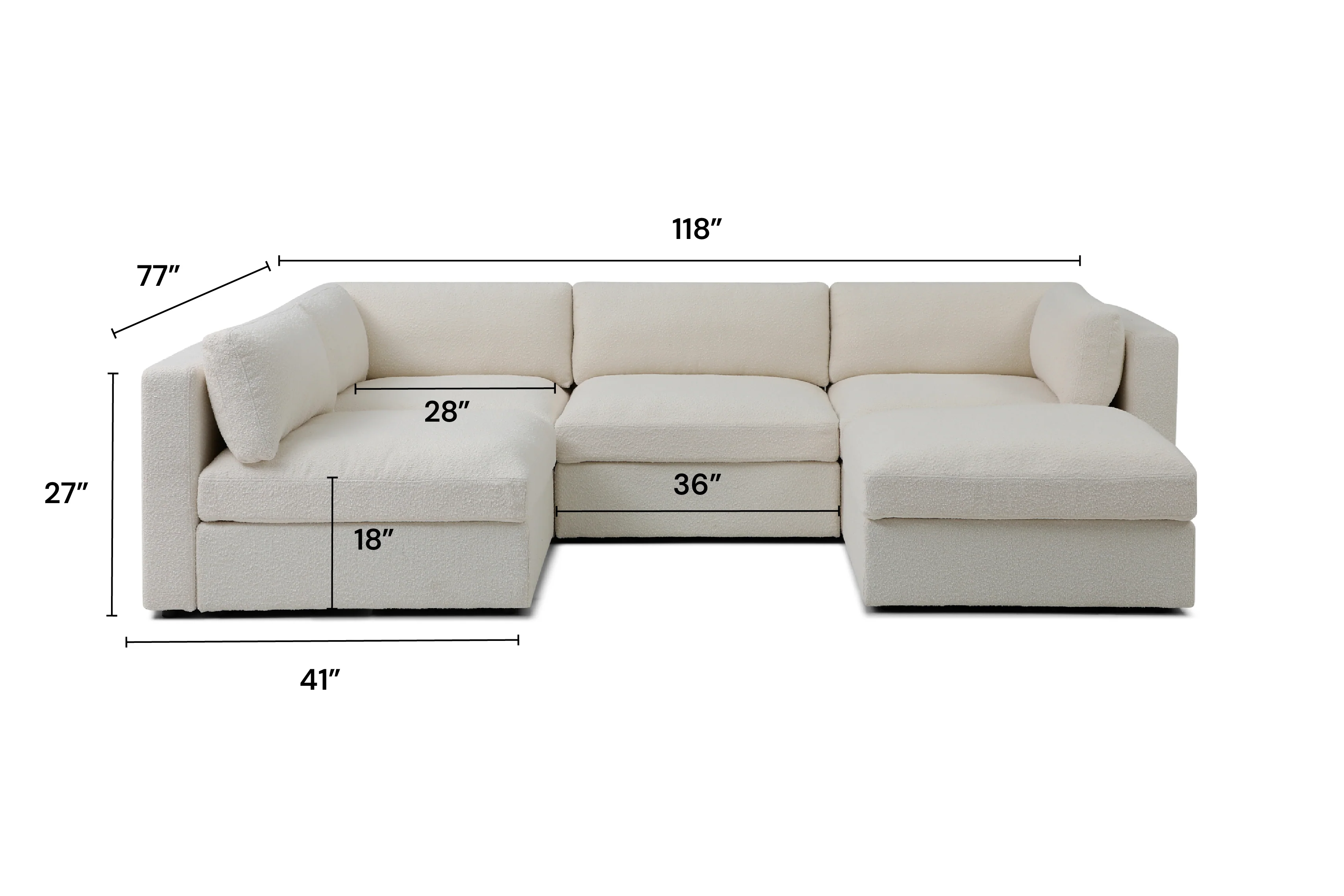Bella L-Shape + Storage Ottoman - Image 45