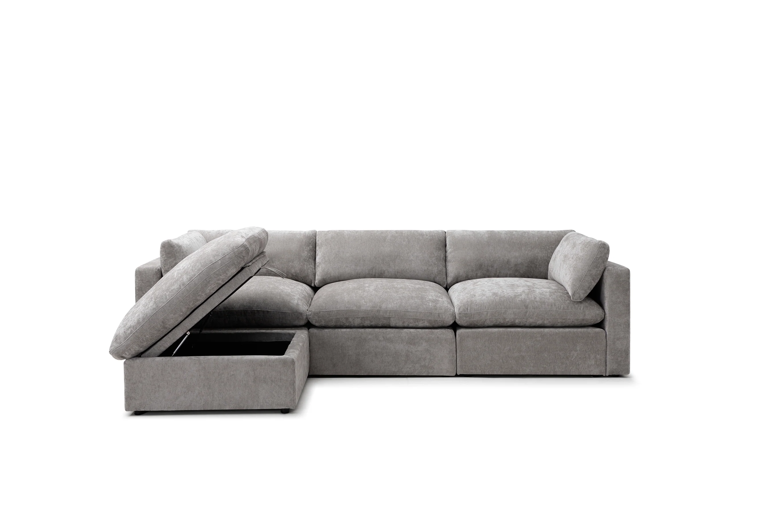 Bella Pillow 3 Seater + Storage Ottoman - Image 27