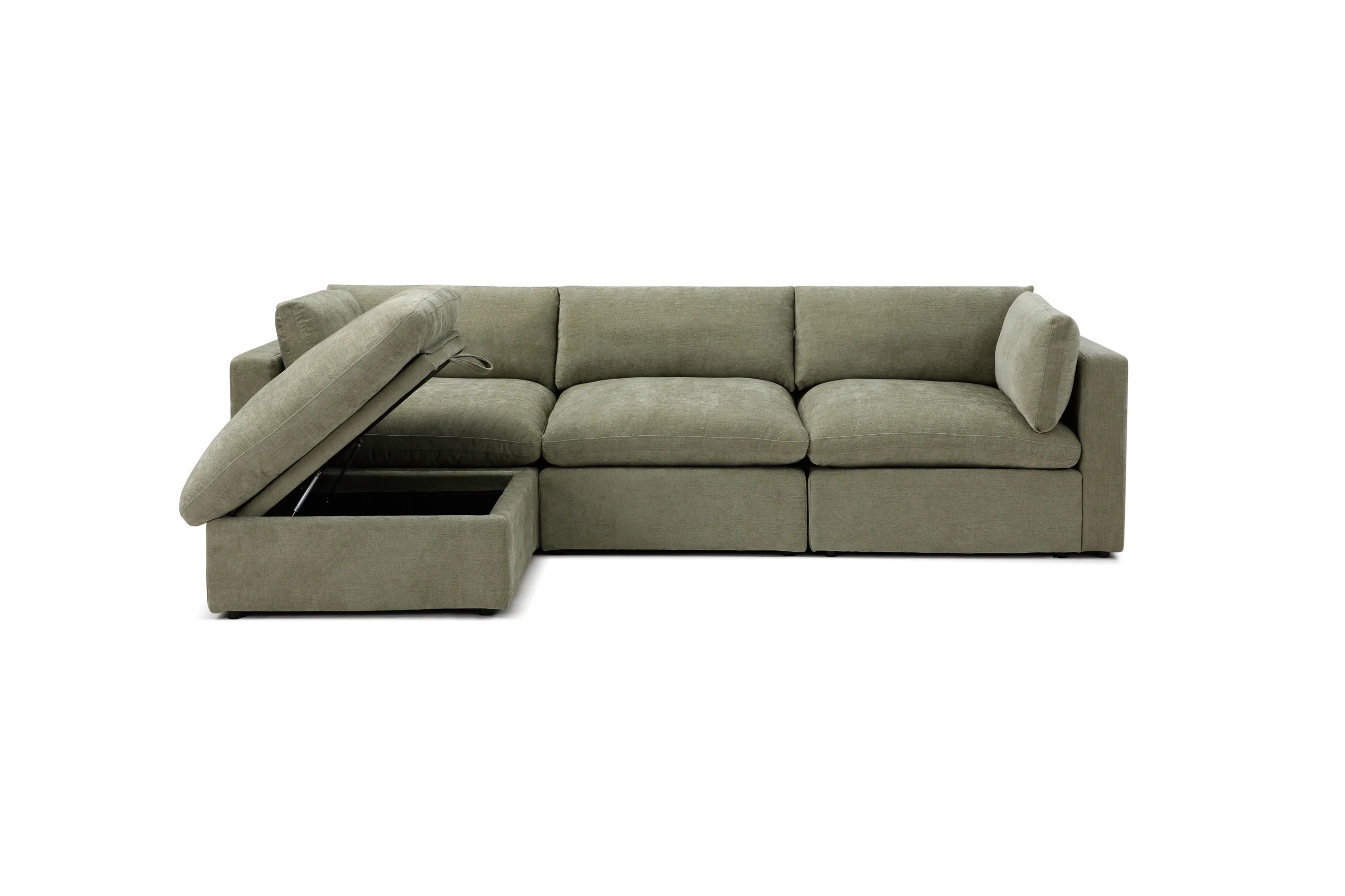 Bella Pillow 3 Seater + Storage Ottoman - Image 35