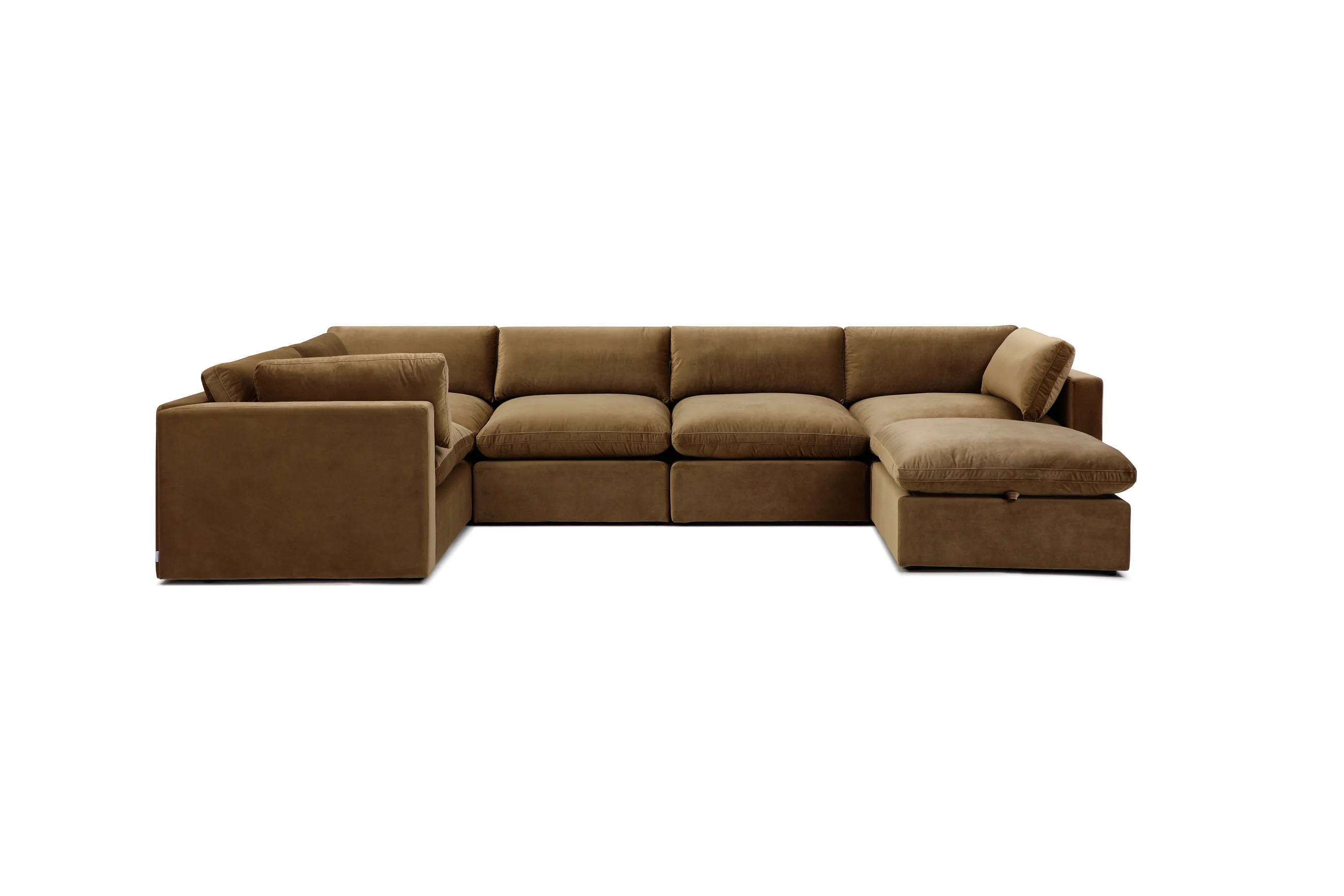 Bella Pillow Grand Corner + Ottoman - Image 10