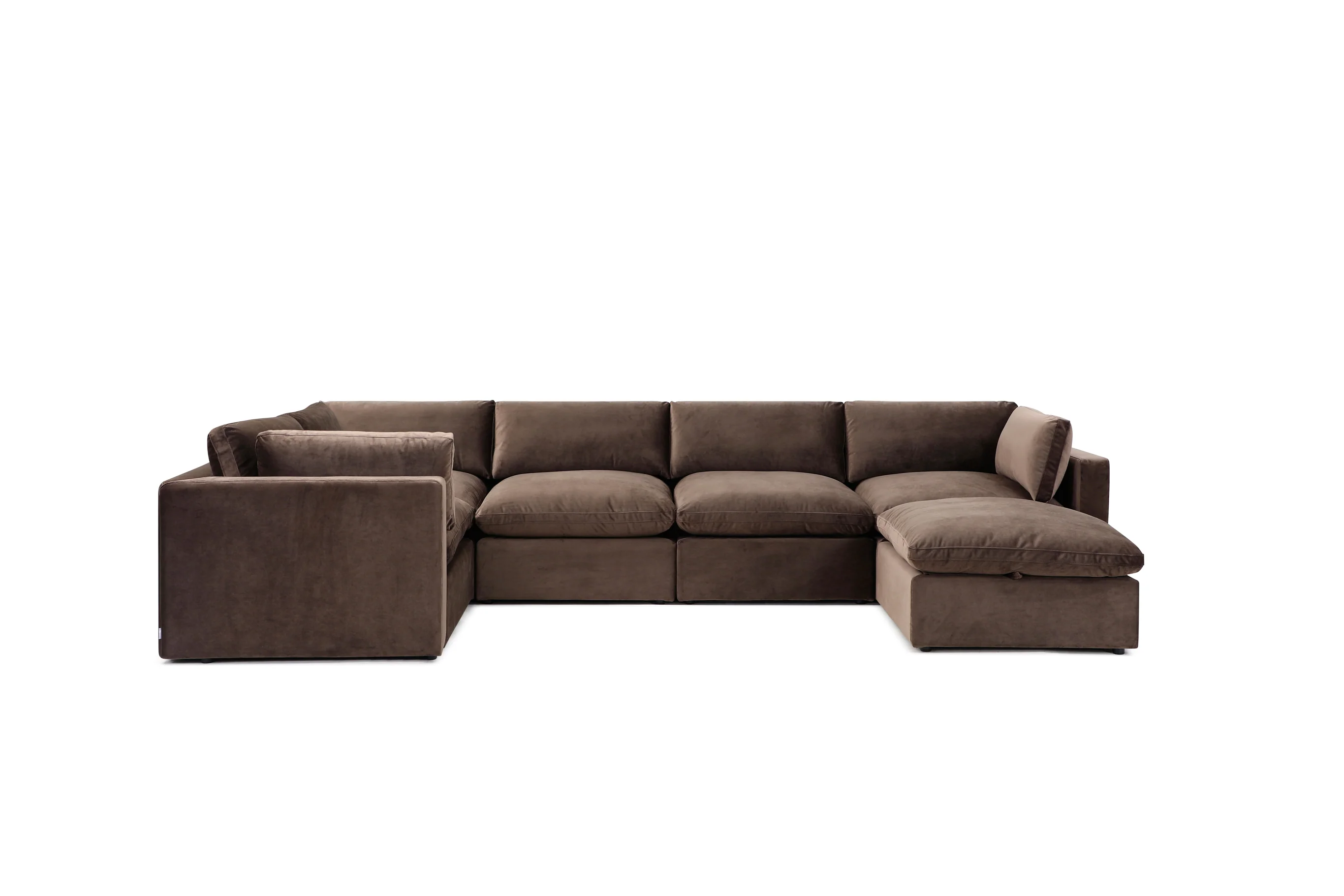 Bella Pillow Grand Corner + Ottoman - Image 11