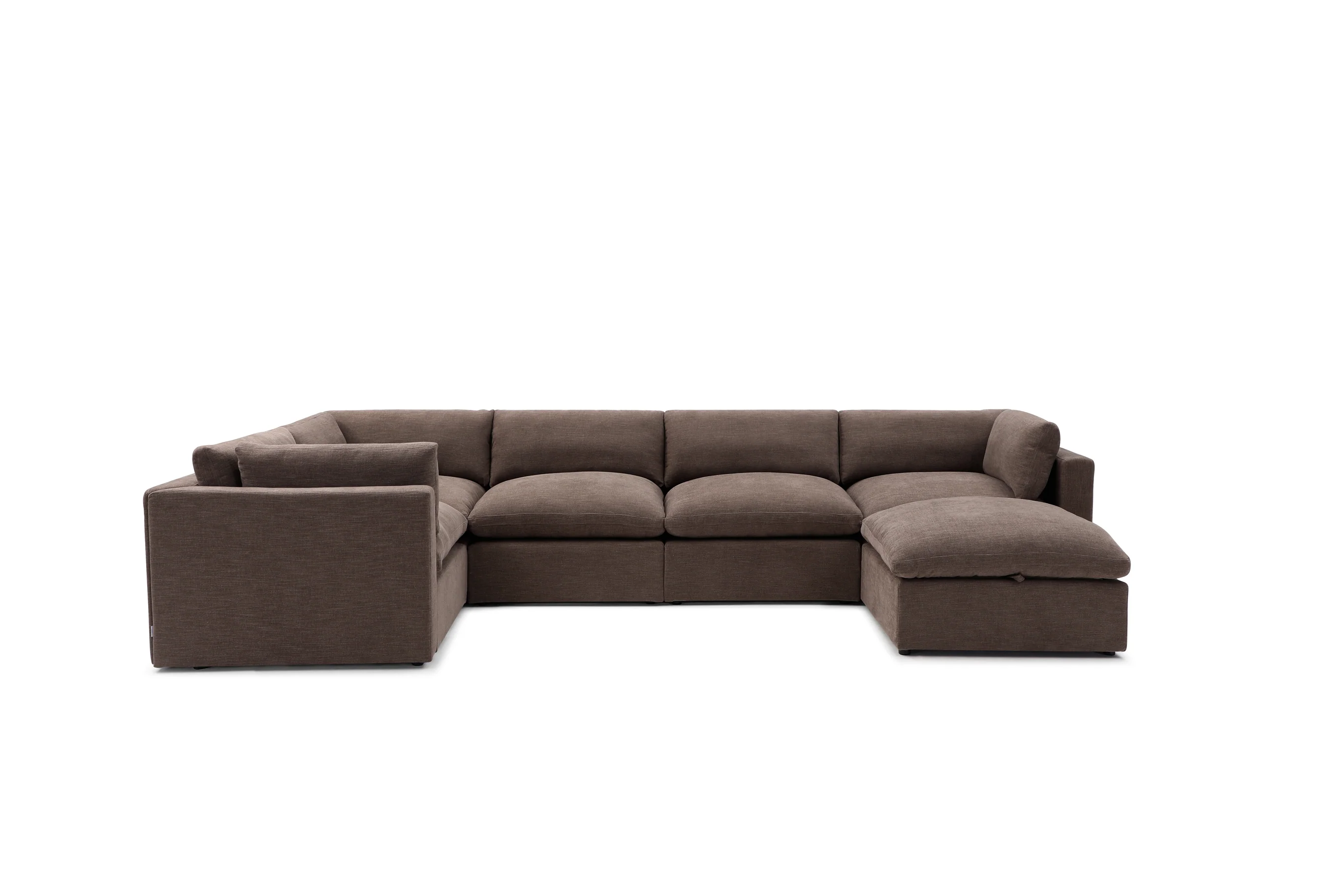 Bella Pillow Grand Corner + Ottoman - Image 53