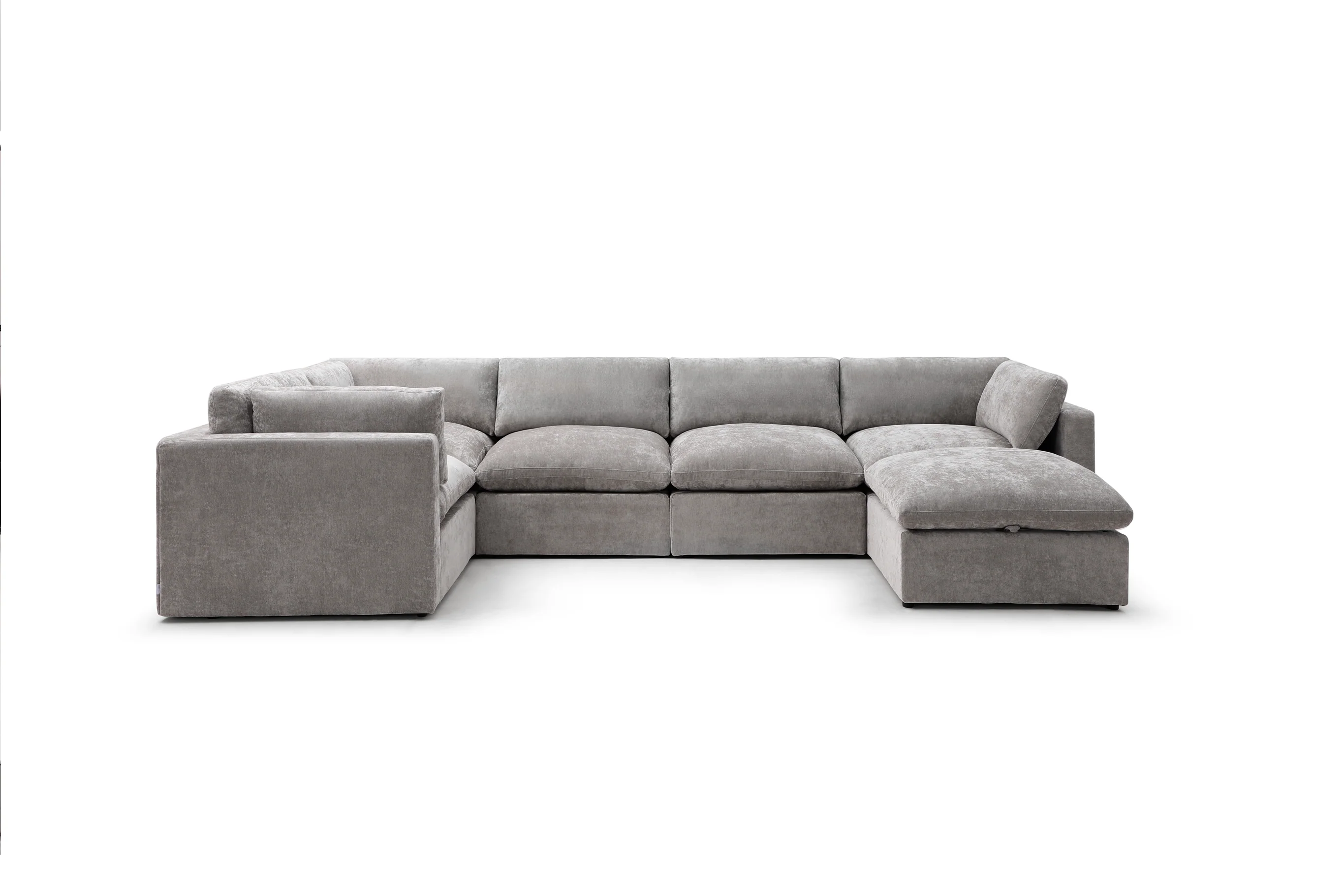Bella Pillow Grand Corner + Ottoman - Image 5