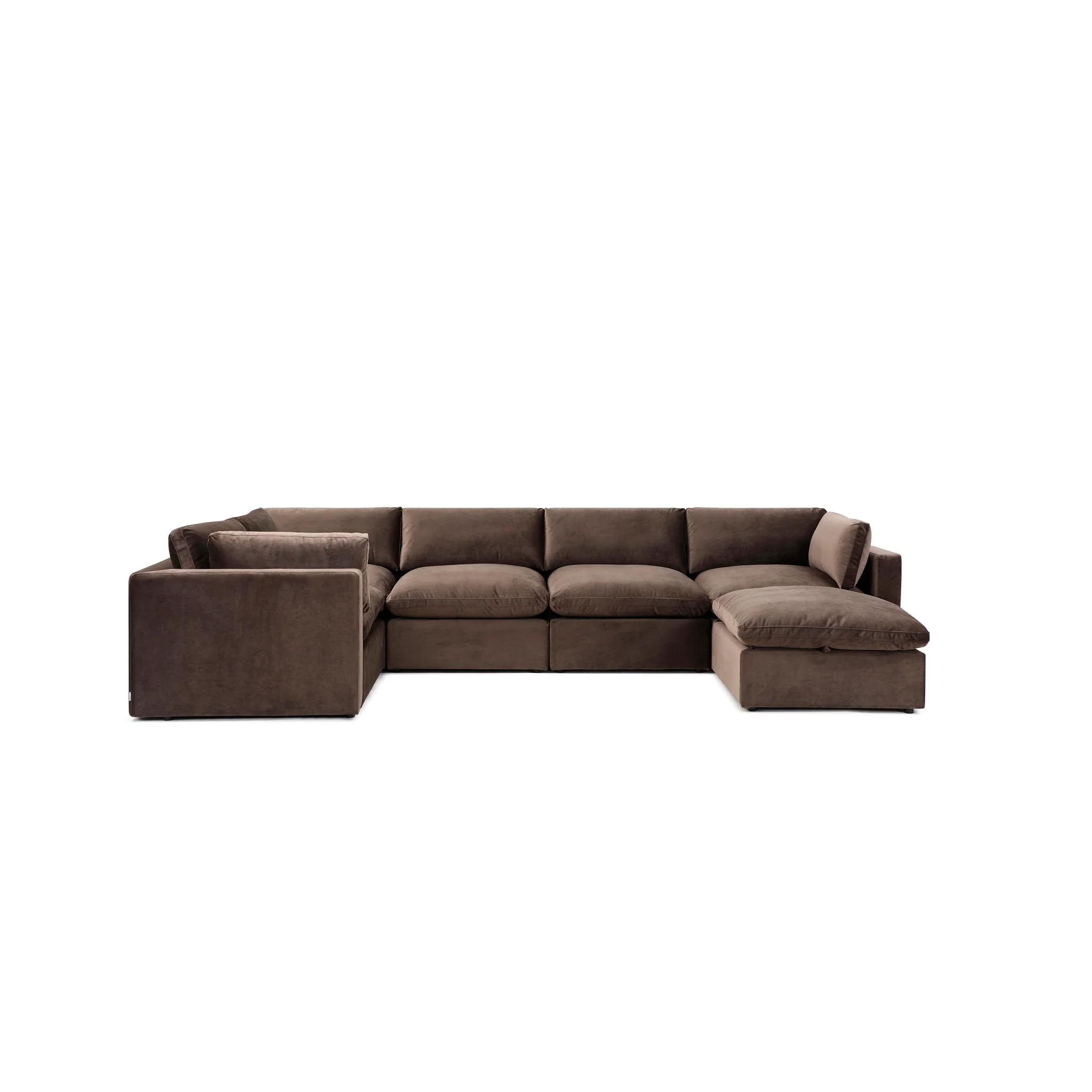 Bella Pillow Grand Corner + Ottoman - Image 41