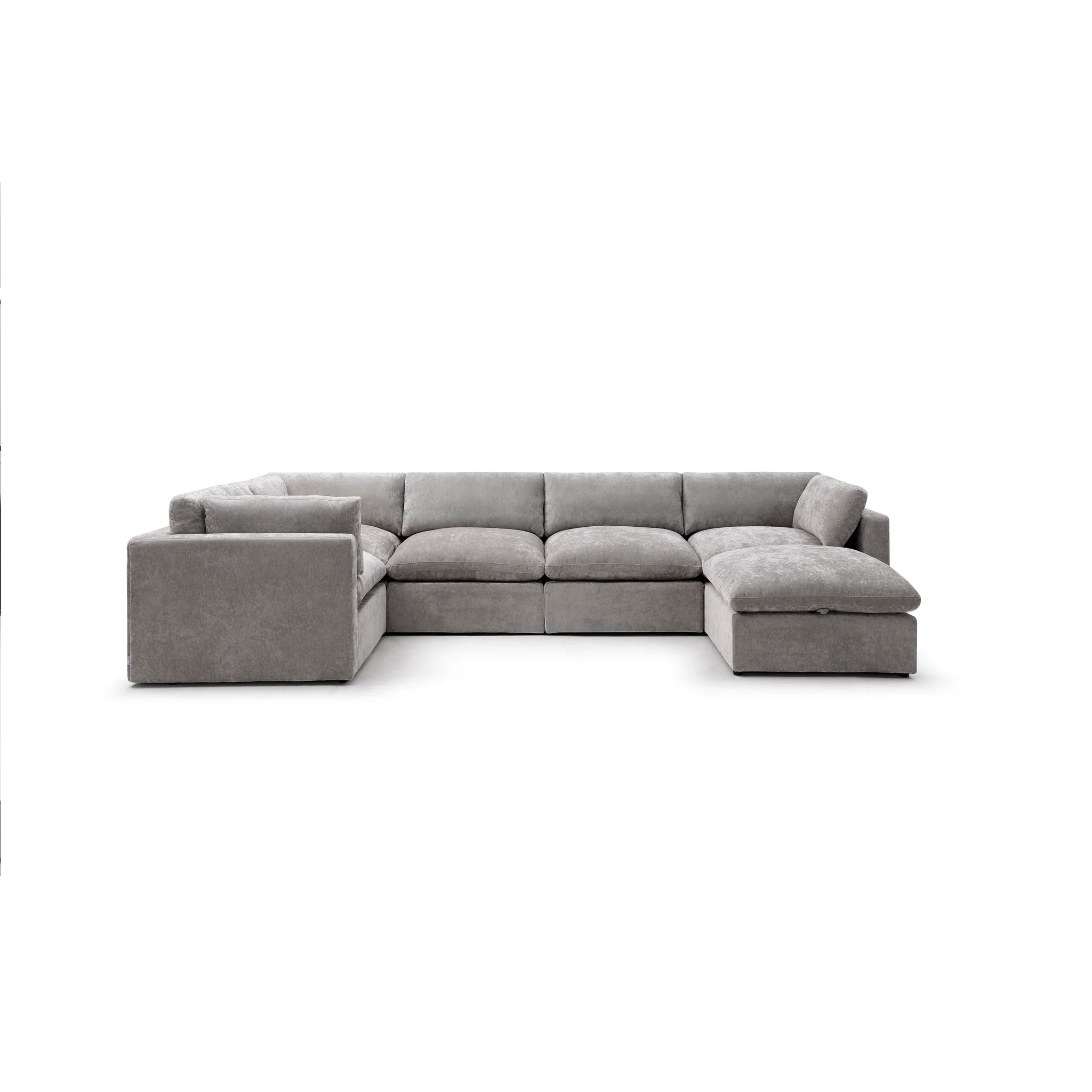 Bella Pillow Grand Corner + Ottoman - Image 47
