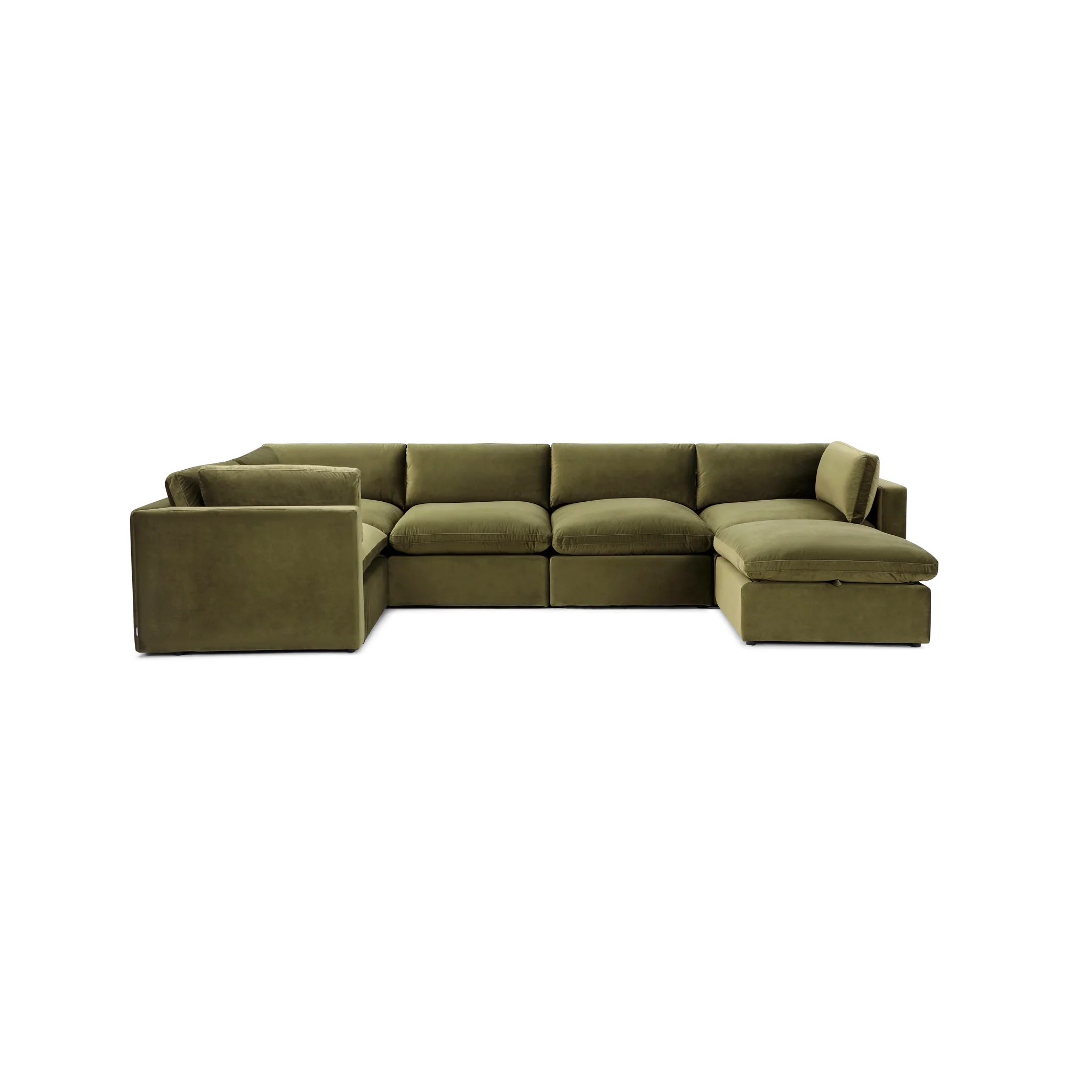 Bella Pillow Grand Corner + Ottoman - Image 51