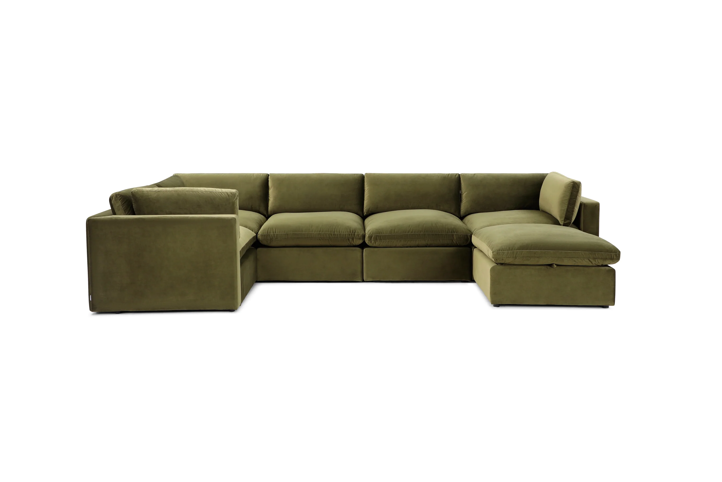 Bella Pillow Grand Corner + Ottoman - Image 7