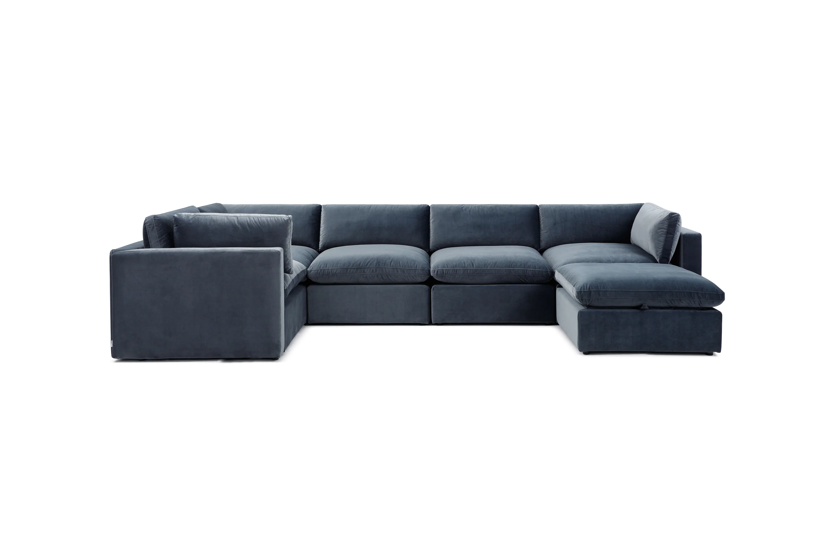 Bella Pillow Grand Corner + Ottoman - Image 8