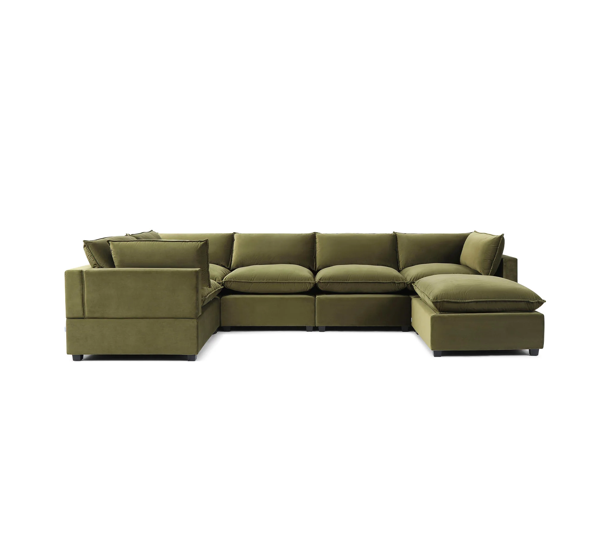 Luna Grand Corner + Ottoman - Image 6