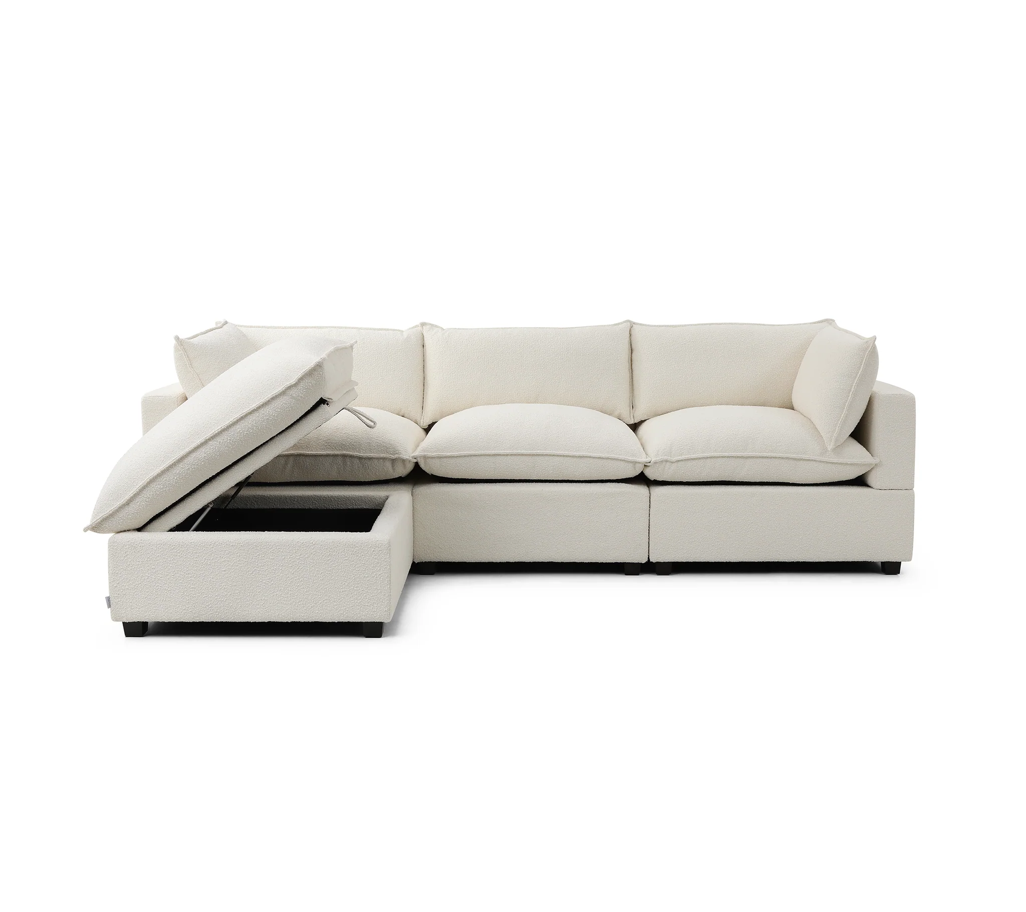 Luna Sofa 122" + Storage Ottoman - Image 10