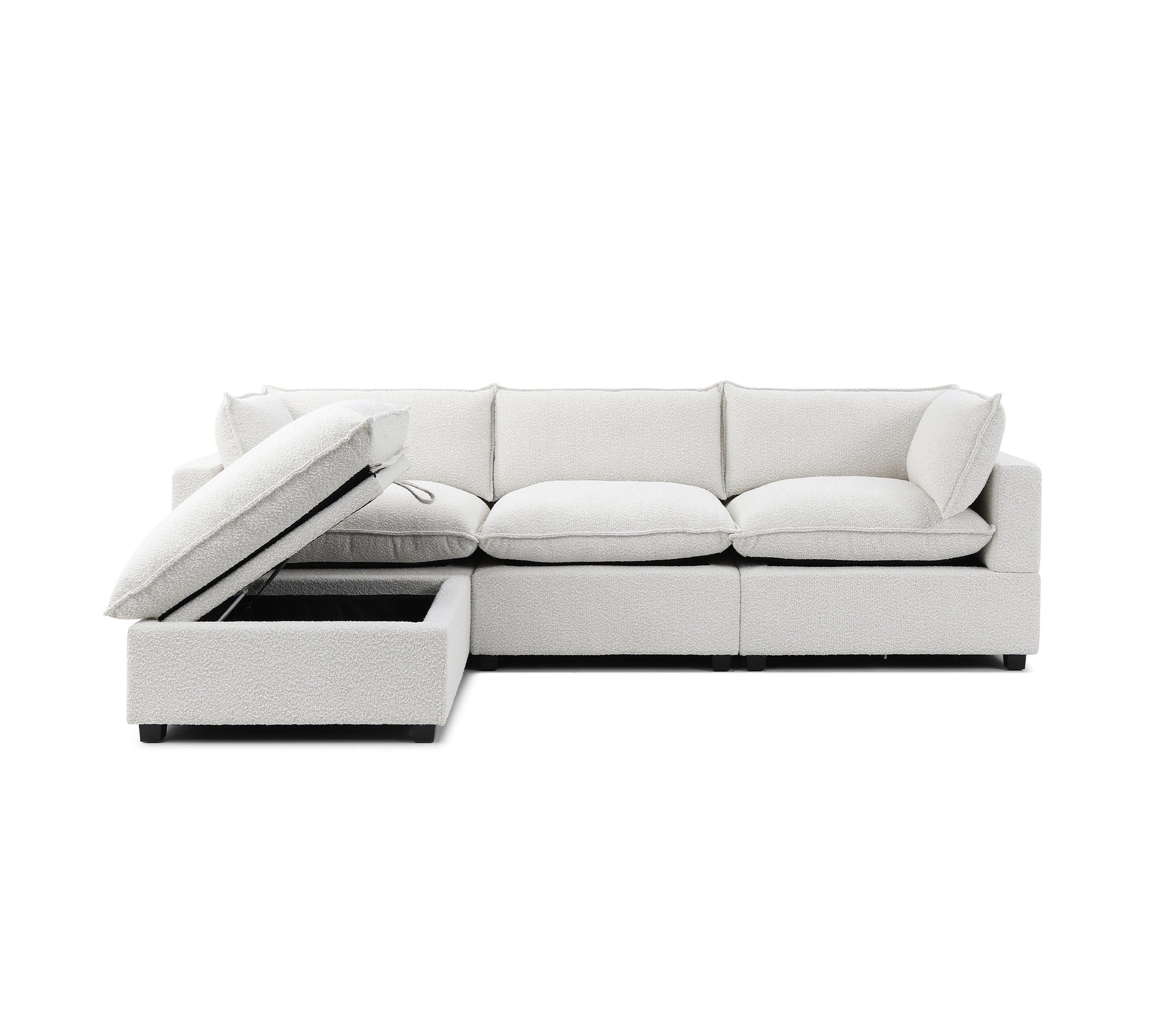 Luna Sofa 122" + Storage Ottoman - Image 11