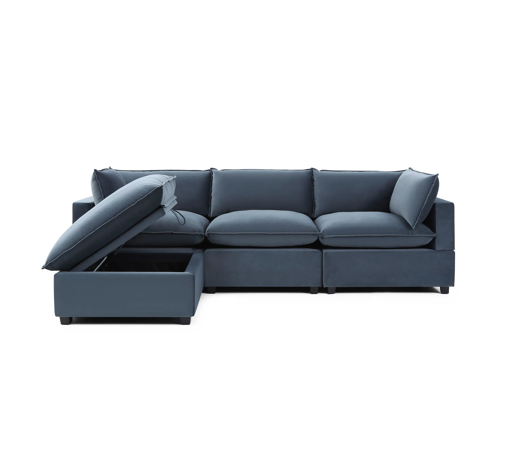 Luna Sofa 122" + Storage Ottoman - Image 18