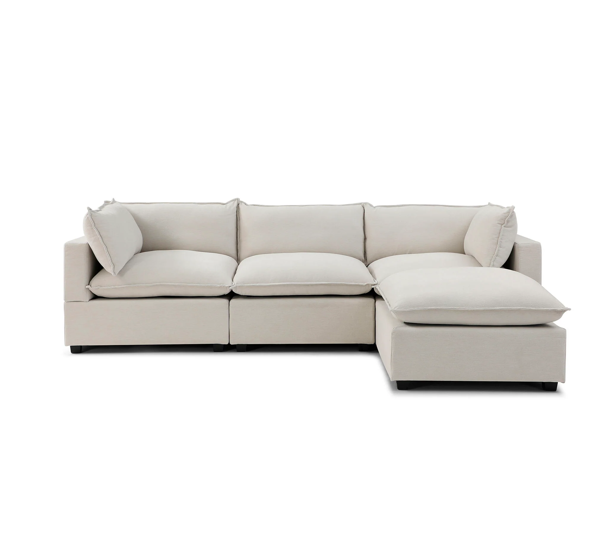 Luna Sofa 122" + Ottoman - Image 9