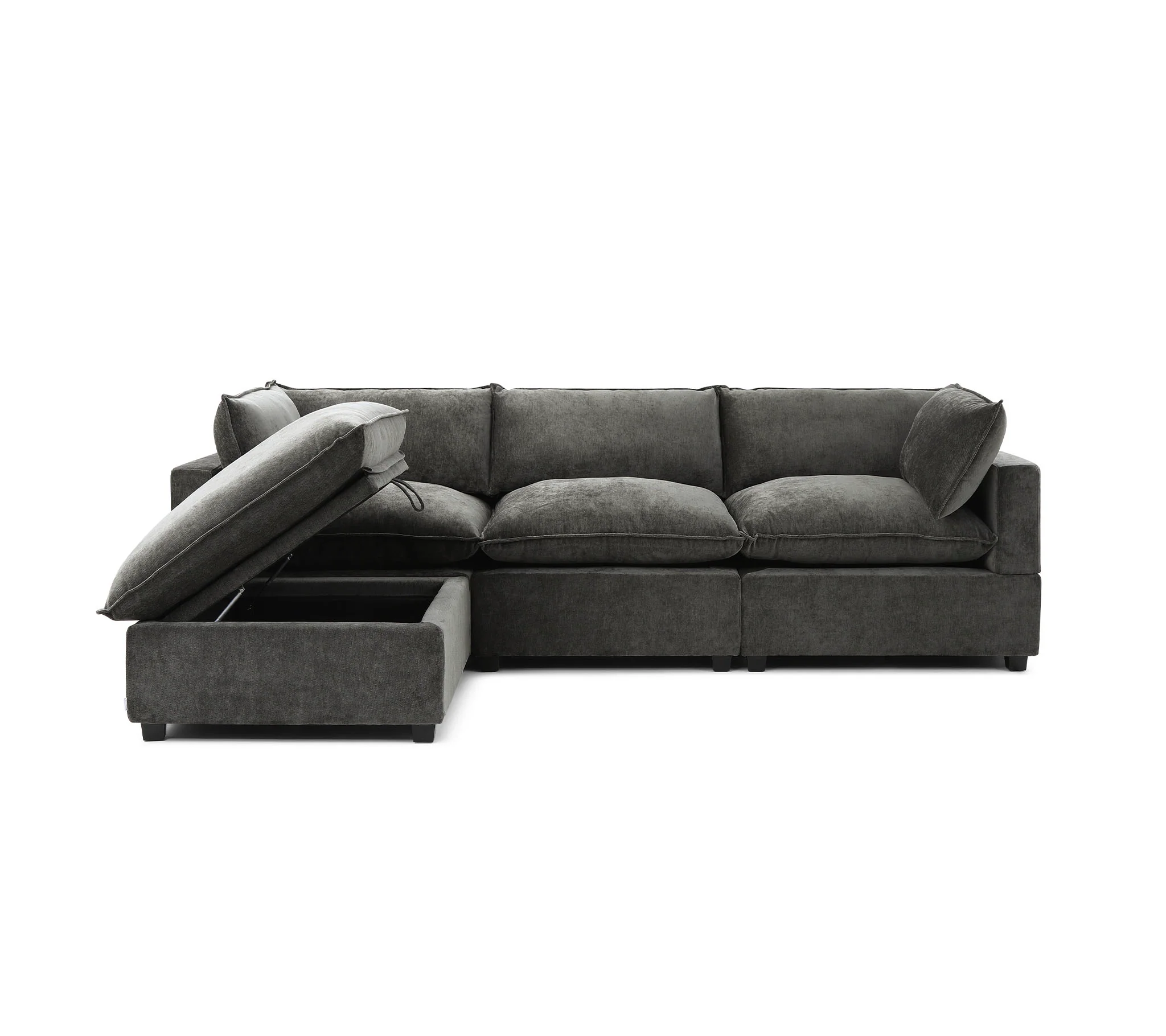 Luna Sofa 122" + Storage Ottoman - Image 25