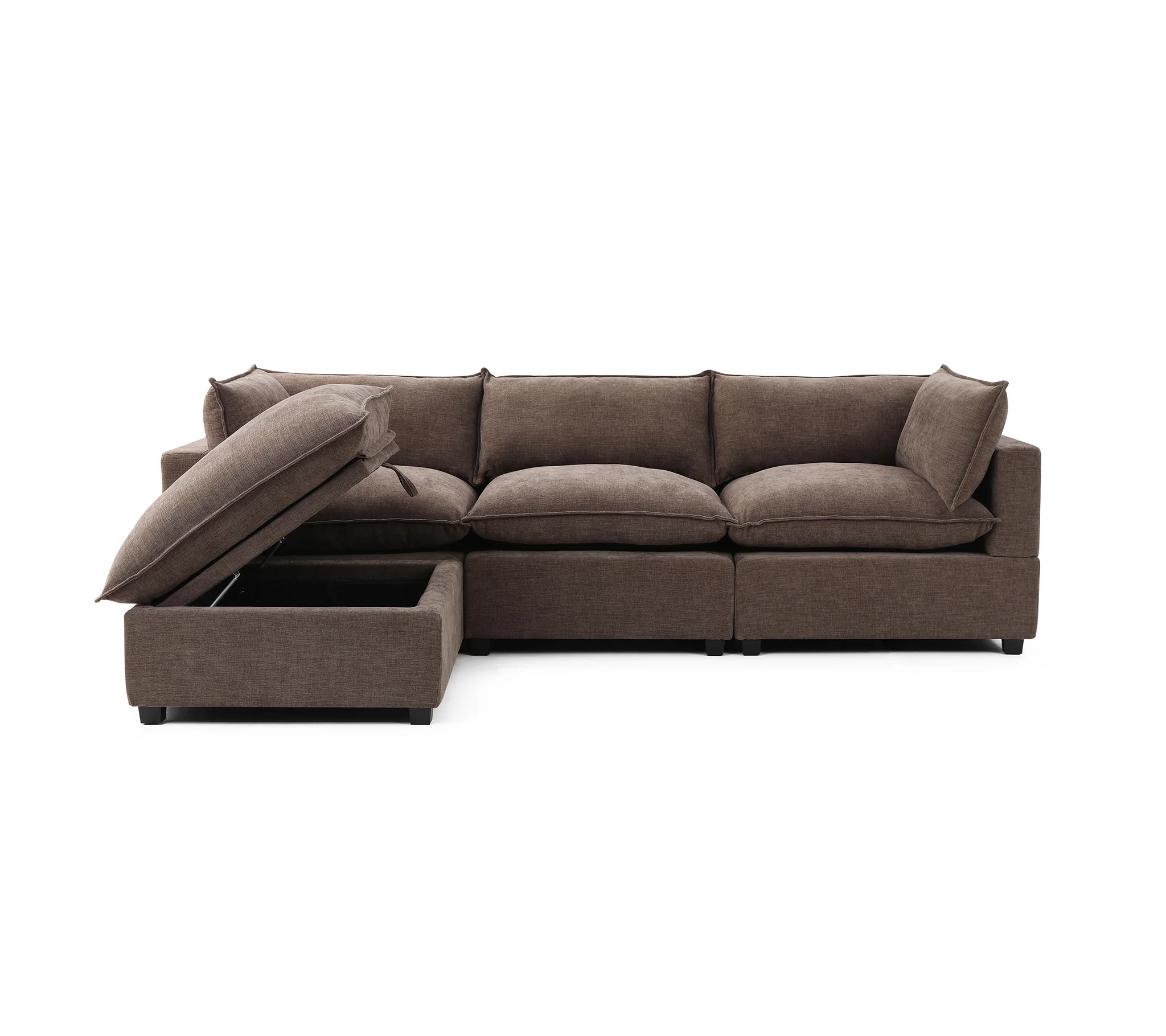 Luna Sofa 122" + Storage Ottoman - Image 6